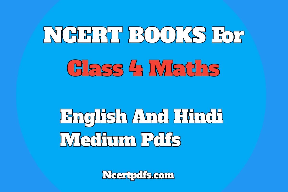 NCERT Book for class 4 maths