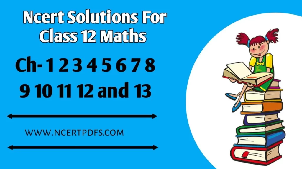 ncert solutions for class 12 maths